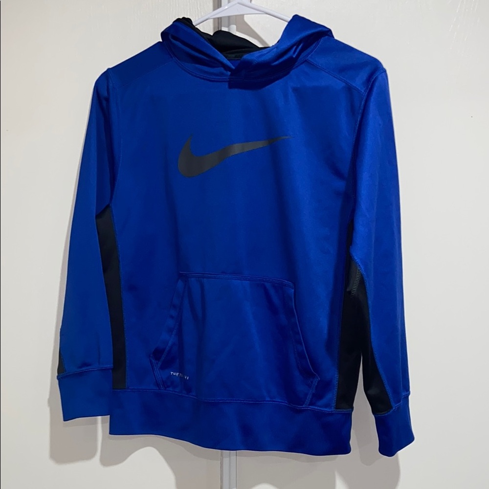 Nike Kids Blue and Black Jacket